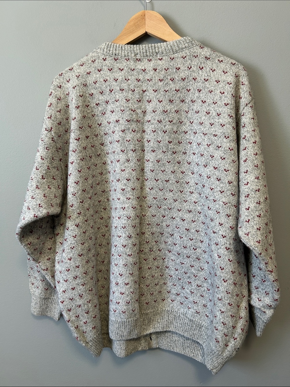Vintage Women’s Edition Cottagecore Wool Cotton Blend Cardigan Sweater - Picture 4 of 14